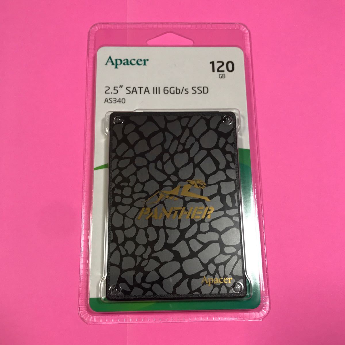 Apacer  AS340 PANTHER 120GB SSD 2.5インチ内蔵用
