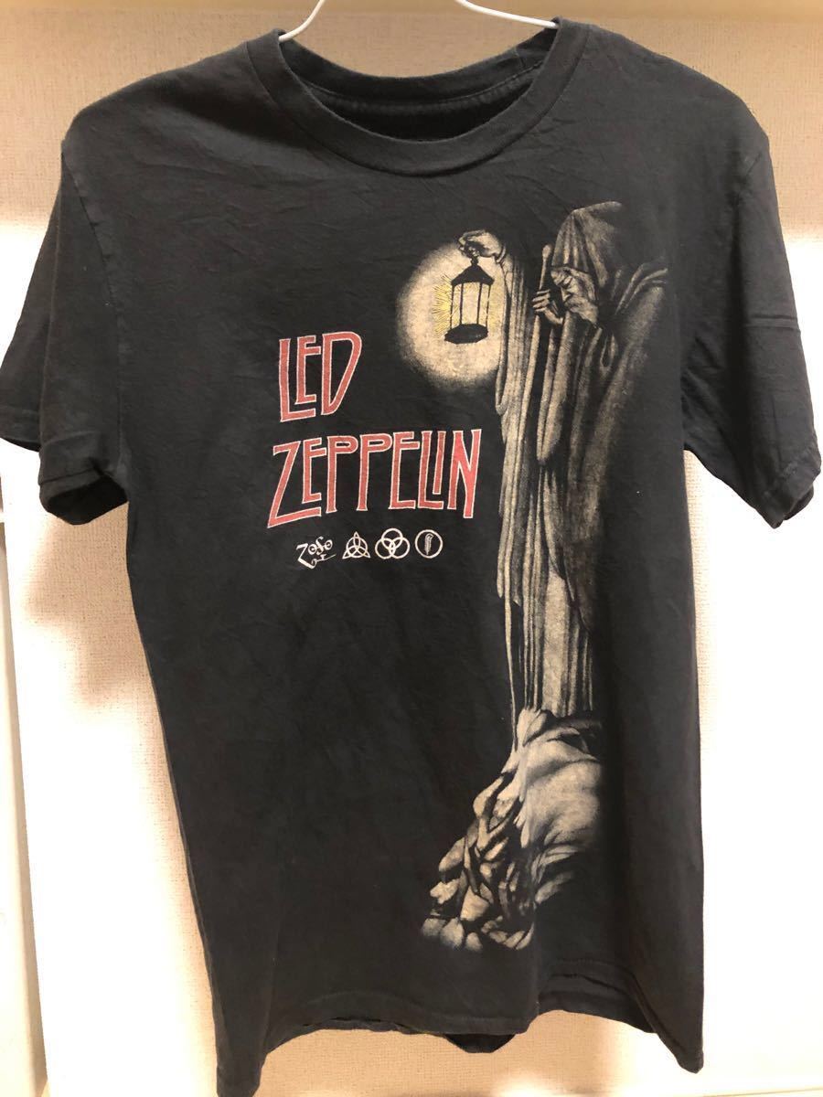 希少カラー レッドツェッペリン led zeppelin バンドt tシャツ-