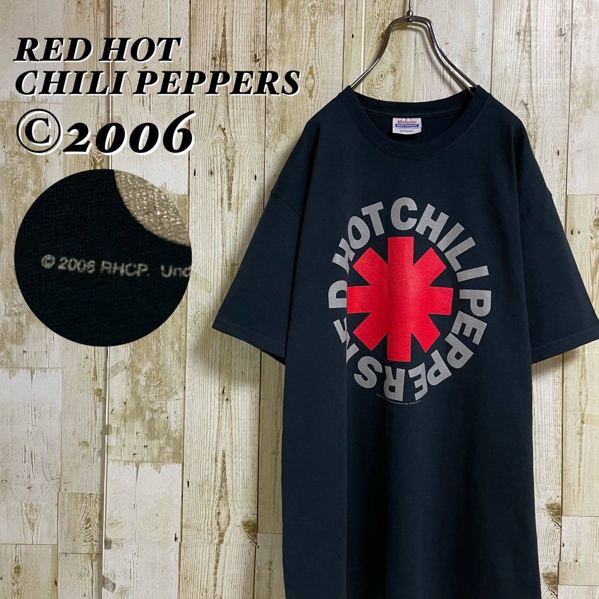 RED HOT CHILI PEPPERS レッチリ Hanes バンドTシャツ-