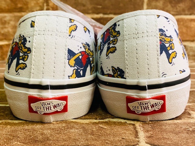 ★USA企画/26cm!新品.バンズ.狼.VANS.オーセンティックプロ.総柄.スニーカー.箱付き.スケートウルフ.西海岸ヴィンテージサーフスタイル_画像7