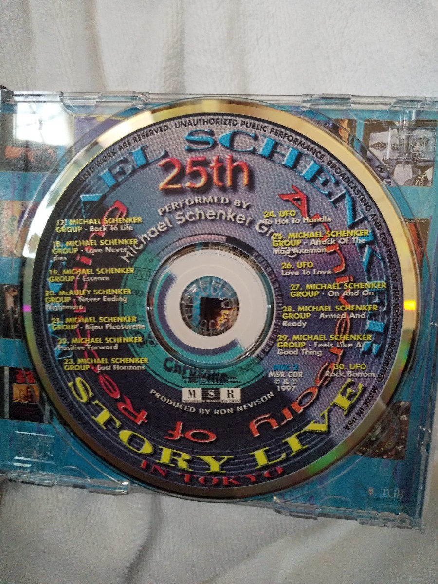 マイケル・シェンカー　ストーリーライブ　CD２枚組