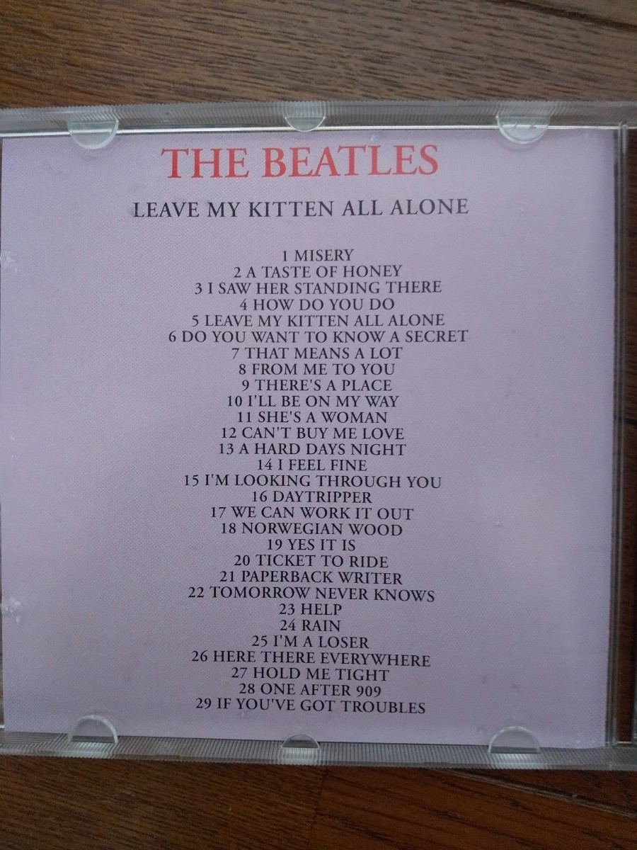 The　Beatles　スタジオアウトテイク　ルナレコード　CD２枚