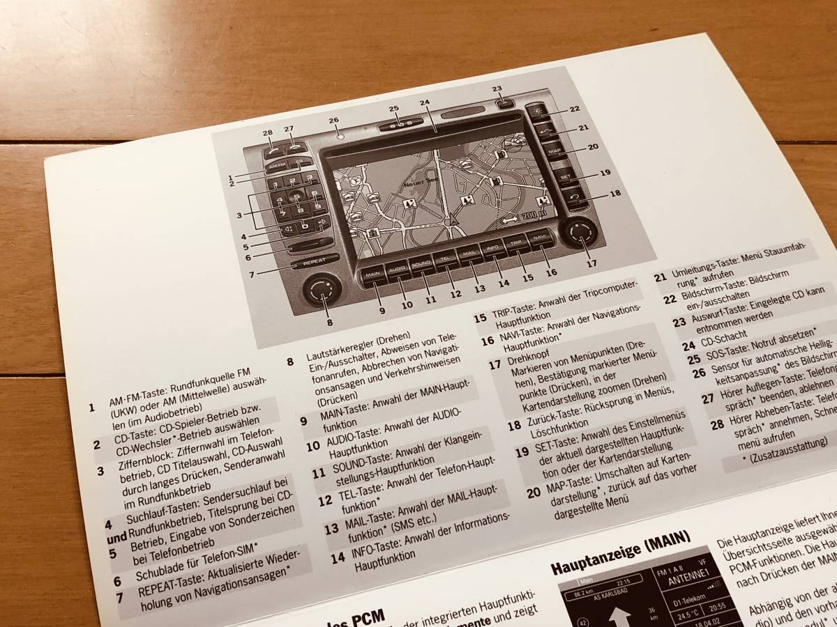 ◆◆◆Porsche ポルシェ PCM 取扱説明書セット◆◆997/957/986等 2007年モデル◆◆◆_画像2