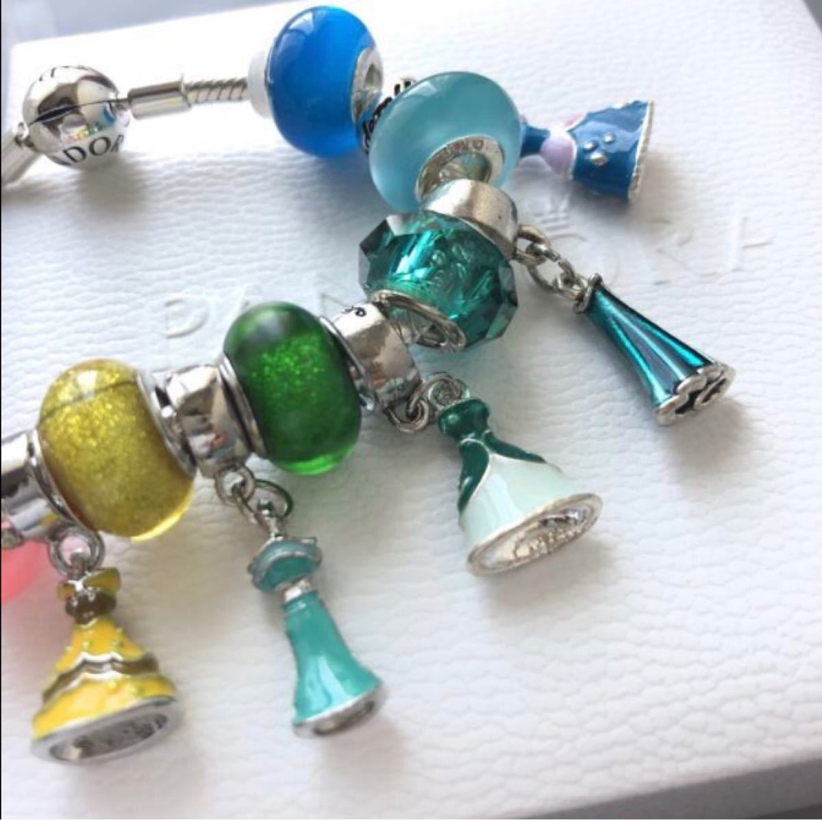 新品】 PANDORA パンドラ ブレスレット プリンセス チャーム 新品】 PANDORA パンドラ ブレスレット プリンセス チャーム