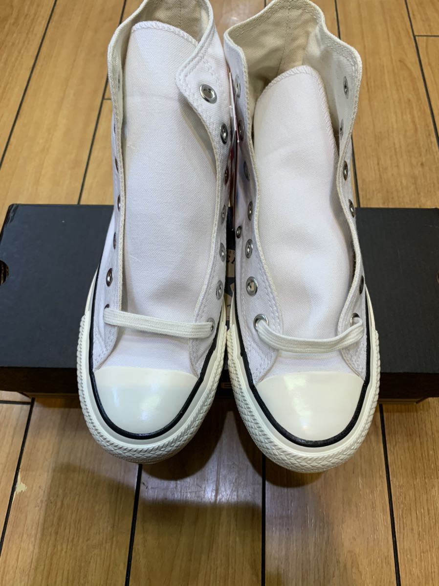 ☆新品・限定☆CONVERSE ALL STAR US HINOMARU HI コンバース　オールスター　US 日の丸　ハイ　ホワイト　レッド　オリジナル_画像4