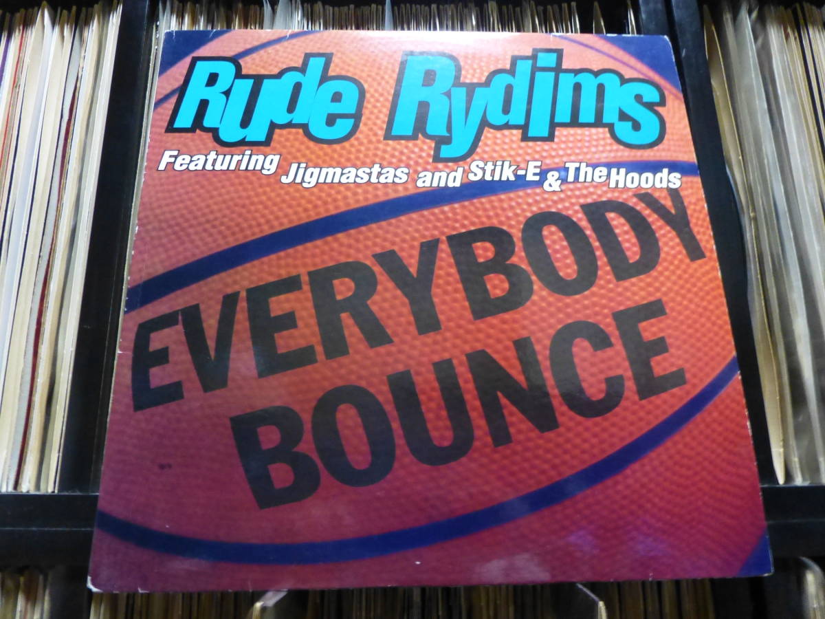 【us original/spinna】rude rydims jigmastas stik-e the hoods/everybody bounce_画像1