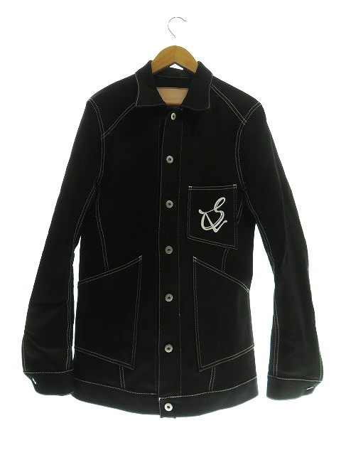 サルバム sulvam 21SS Slim Denim Jacket カバーオー elc.or.jp