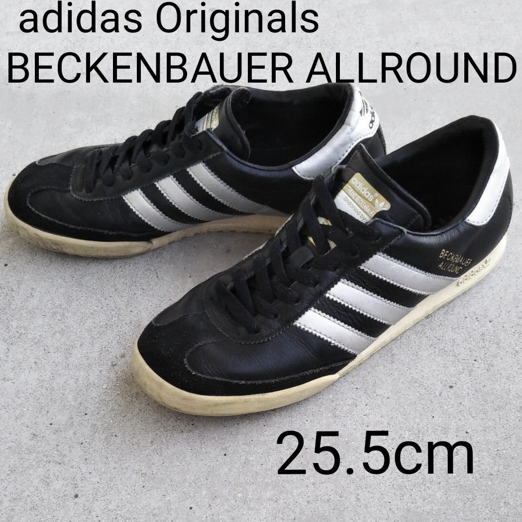 adidas Originalsスニーカー ベッケンバウアーオールラウンド黒 adidas Originalsスニーカー ベッケンバウアーオールラウンド黒