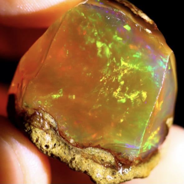 オパール原石71ct/遊色キラキラ~ www.ecou.jp