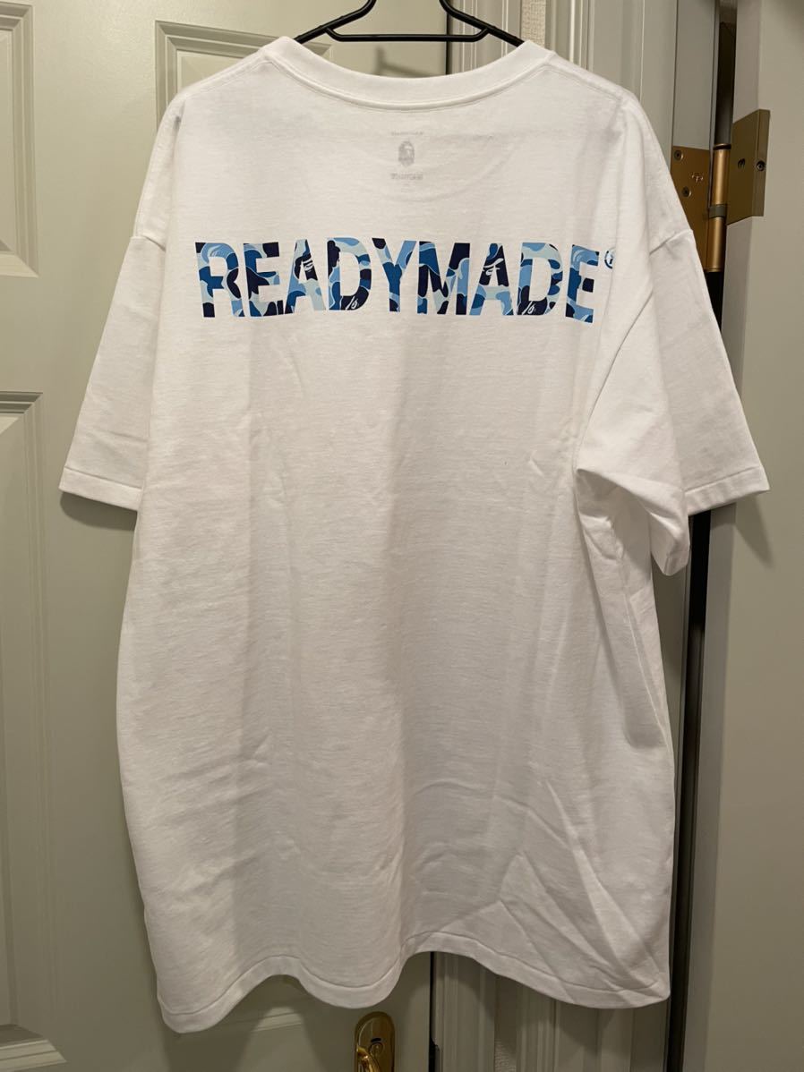 XXL A BATHING APE READYMADE 3 PACK TEE White ア ベイシング エイプ レディーメイド 3パック Tシャツ ホワイト 白 レディメイド 青 2XL