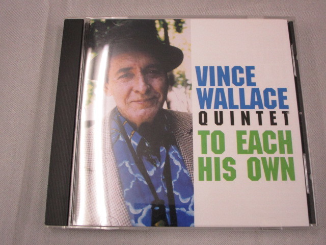 【CD】VINCE WALLACE QUINTET / TO EACH HIS OWN_画像1