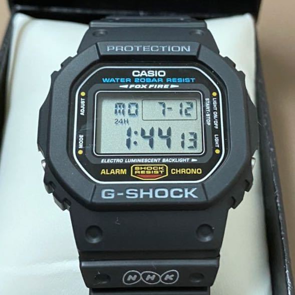 値下げ！入手困難 非売品 NHK別注 DW-5600E スピード モデル G-SHOCK G