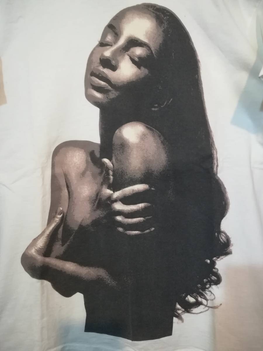 超希少 SADE Tシャツ1993年 love deluxe world tour USA製 シングルステッチ ヴィンテージ フォトプリント シャーデー vintage T-shirt_画像3