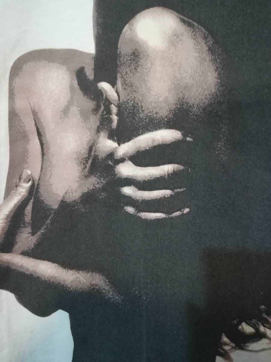 超希少 SADE Tシャツ1993年 love deluxe world tour USA製 シングルステッチ ヴィンテージ フォトプリント シャーデー vintage T-shirt_画像5