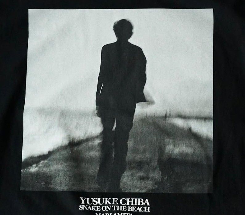 新品 チバユウスケ SNAKE ON THE BEACH × AMITA TEE L RUDE GALLERY T