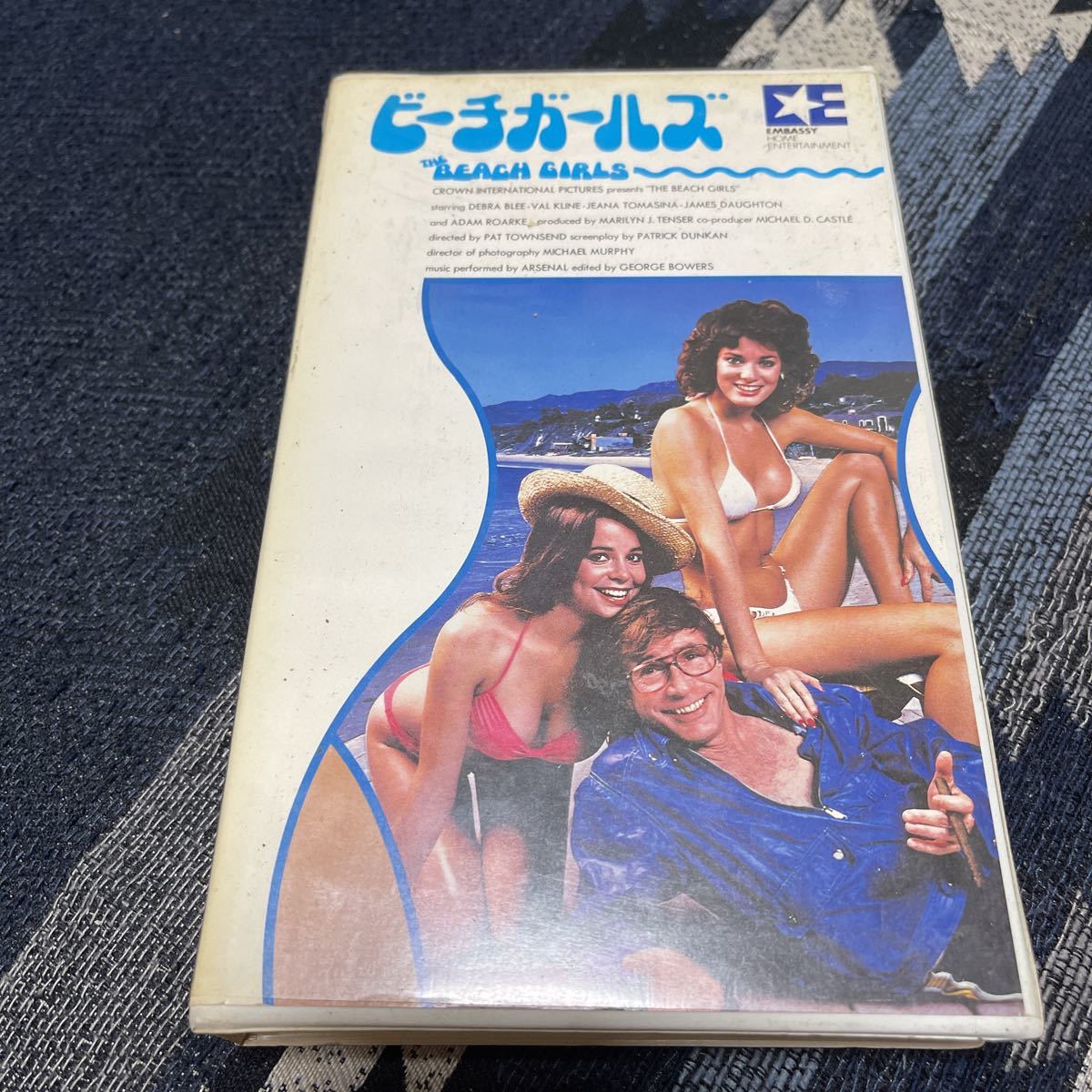  not yet DVD. work beach girls video VHS title America direction pad * Town zento performance tebla*b Lee a dam * Roar k92 minute 