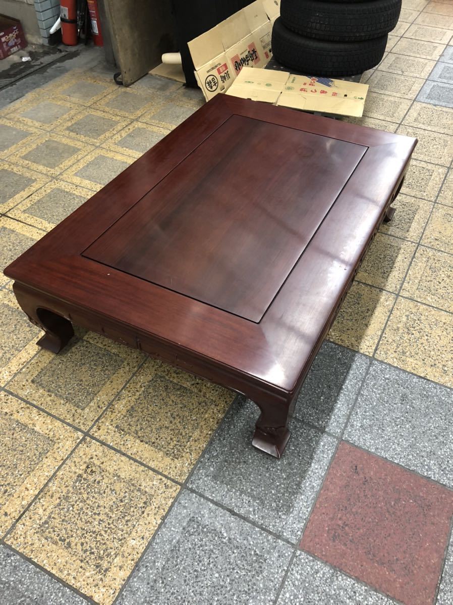 カリモク karimoku 家具 約 120x80㎝ 天然木 座卓 ローテーブル 高級