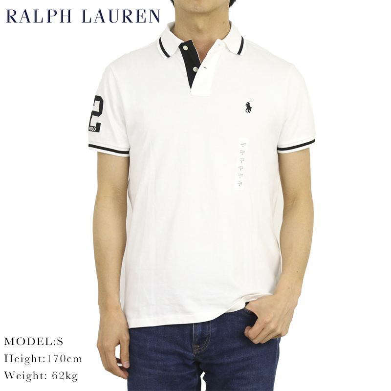 新品 アウトレット 3336 XXLサイズ 半袖 シャツ polo ralph lauren ポロ ラルフ ローレン ビッグポニー 鹿の子_画像1