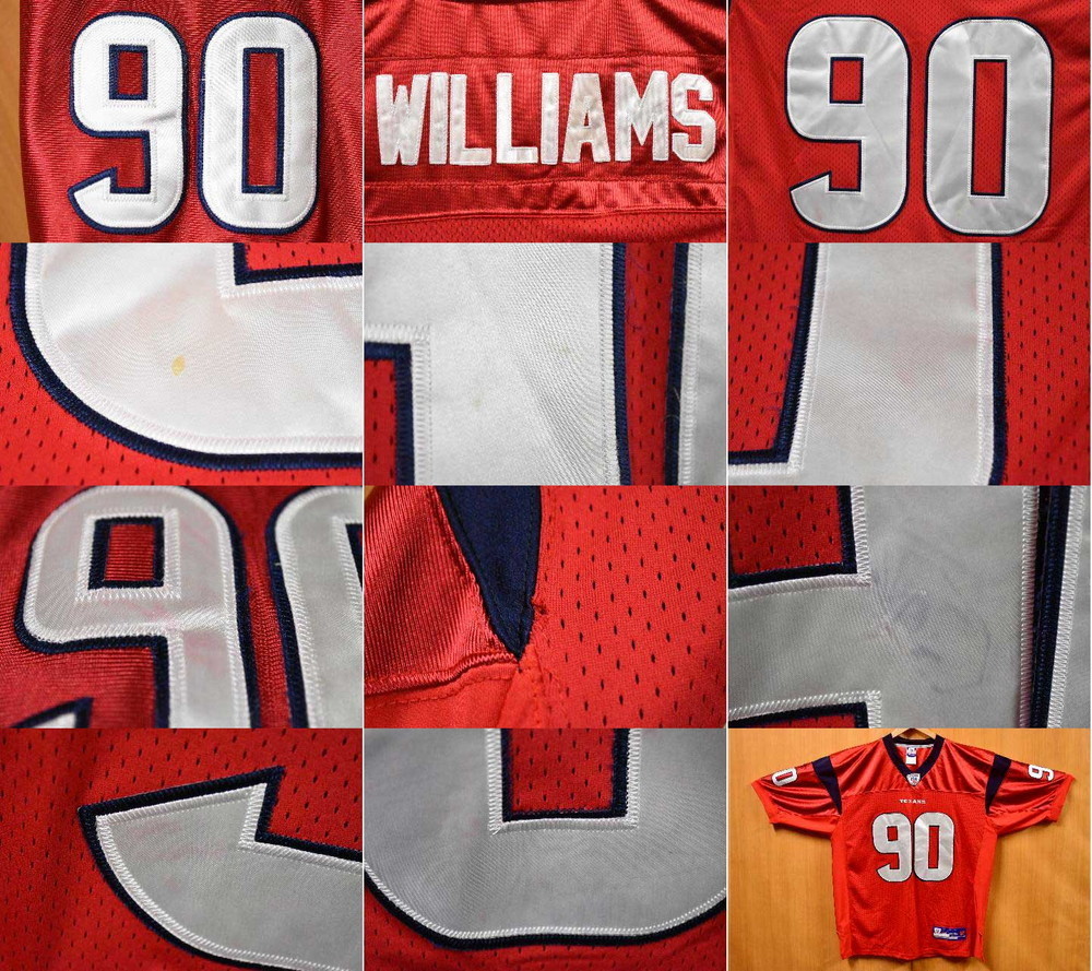 ビッグサイズ リーボック NFL ヒューストン・テキサンズ マリオ・ウィリアムズ フットボールシャツ レッド XL相当(37416_画像4