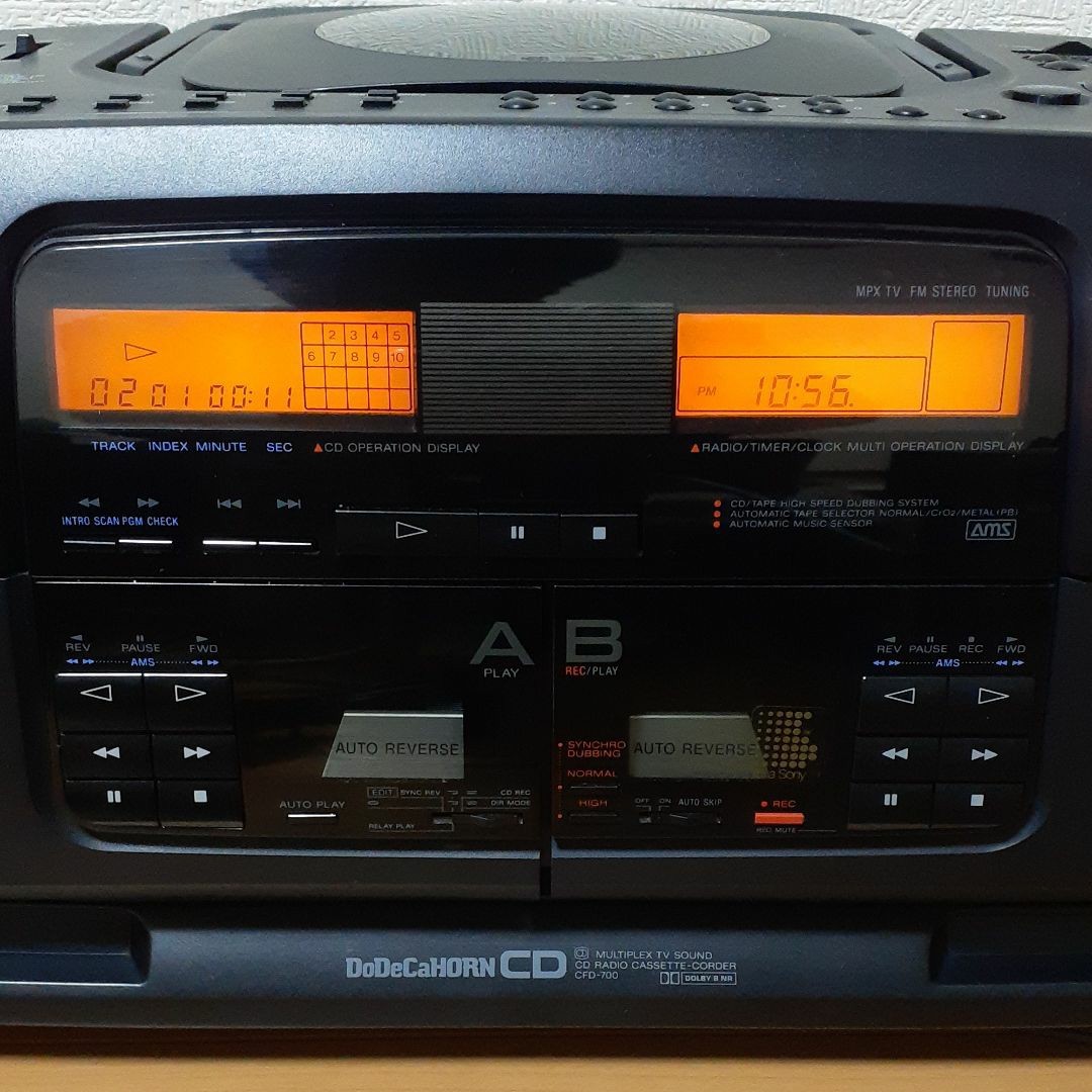 SONY CDラジカセ CFD-700 DoDeCaHORN ドデカホーン|Yahoo SONY CDラジカセ CFD-700 DoDeCaHORN ドデカホーン|Yahoo