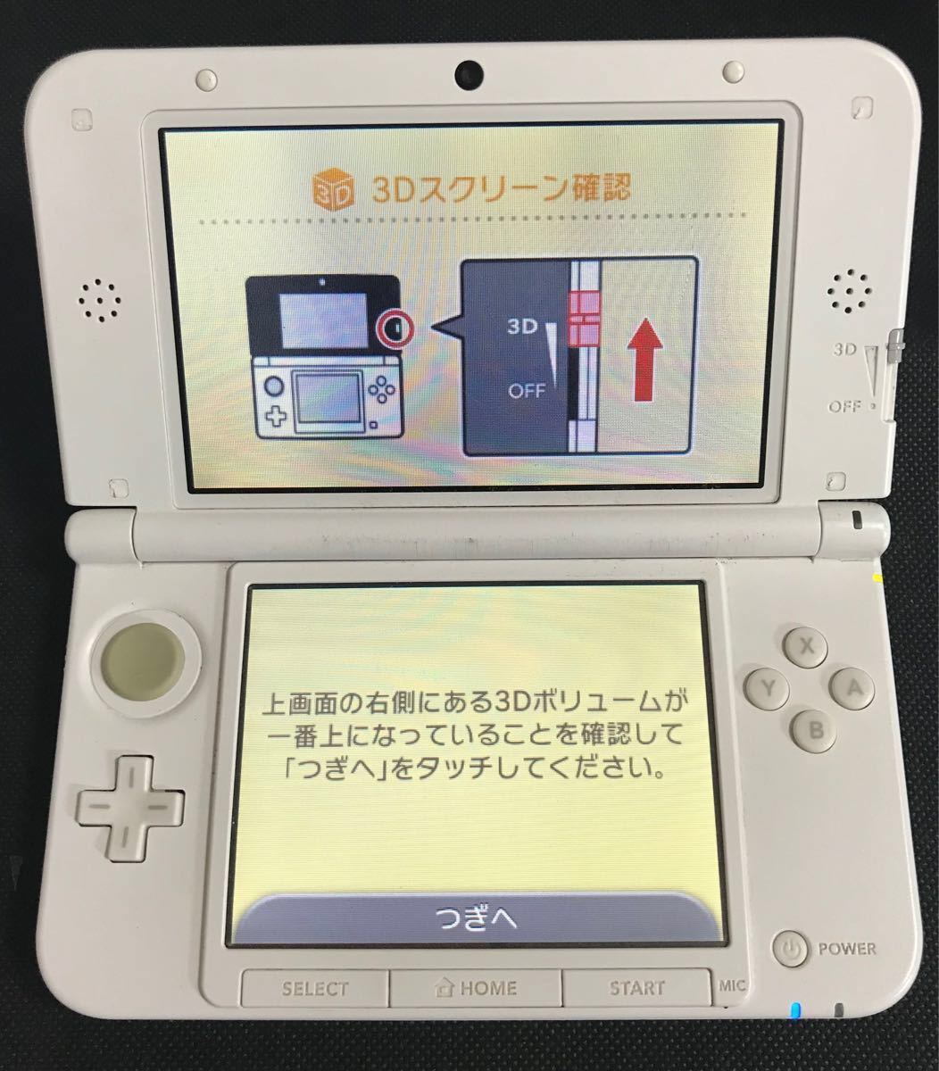 3DSLL ピンク×ホワイト　 ジャンク