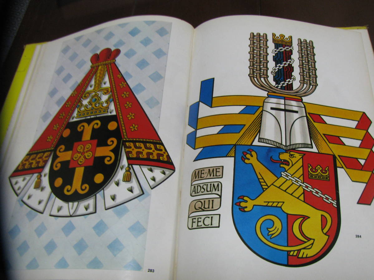 西洋の紋章 Heraldry　for the designer 美術出版社　W.メッツィヒ著_画像9