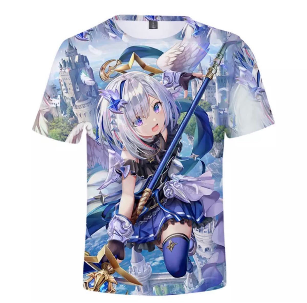 ホロライブ　天音かなた　Tシャツ フルグラフィックTシャツ