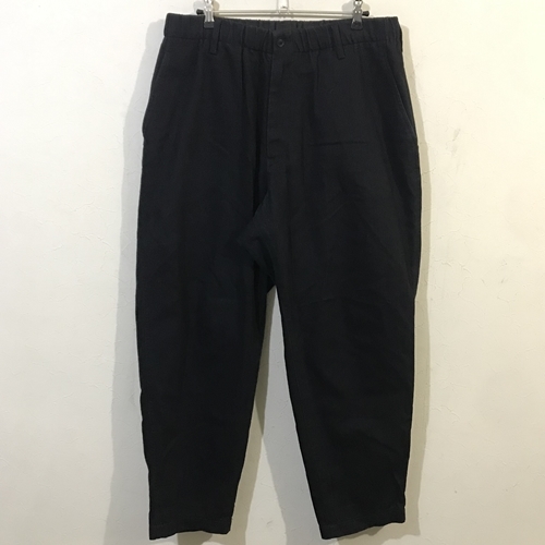 Yohji Yamamoto POUR HOMME ヨウジヤマモト プールオム HR-P69-009 20aw 8oz デニムパンツ ブラック 2 【代官山k07】_画像1