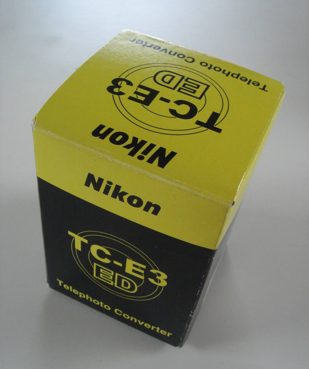  unused Nikon TC-E3 ED Telephoto Convertertere converter conversion lens exchange lens for accessory 