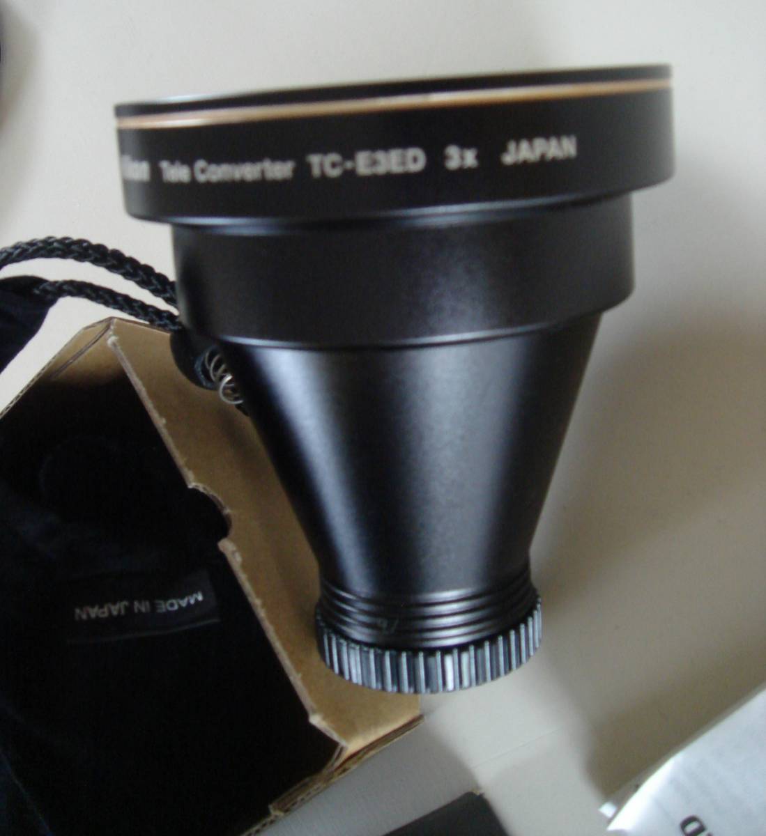  не использовался Nikon TC-E3 ED Telephoto Convertertere конвертер конверсионный объектив замена линзы для аксессуары 