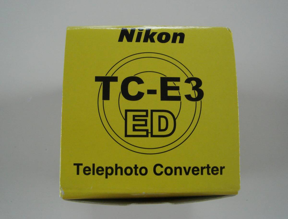  не использовался Nikon TC-E3 ED Telephoto Convertertere конвертер конверсионный объектив замена линзы для аксессуары 