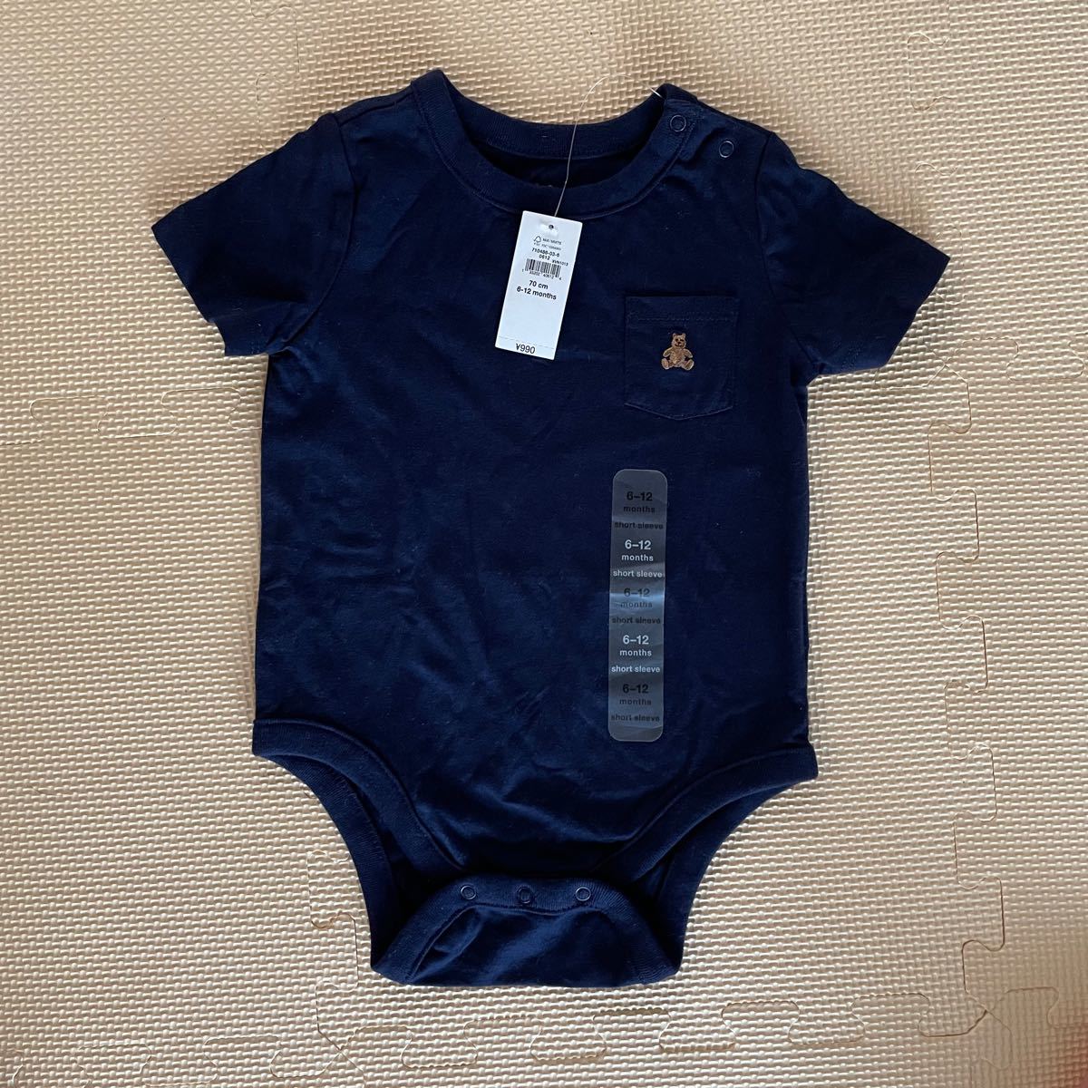 新品未使用タグ付き！GAP 半袖 BABY ベビーギャップ 子供服　6-12m 70cm 80cm tシャツ ロンパース　綿