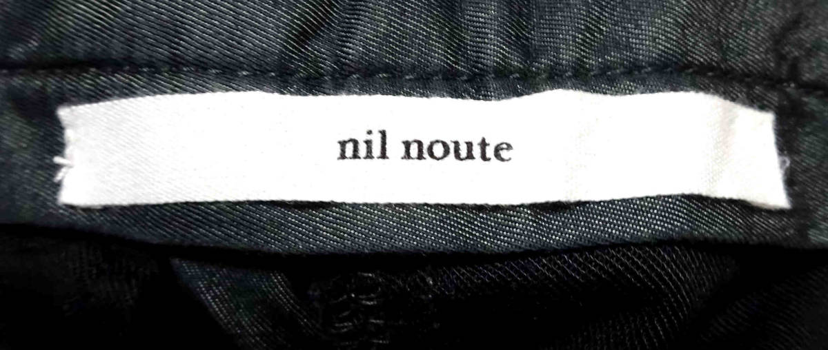 ★nil noute ニル ノート フェリシモ / ショートパンツ・ダークグリーン・サイズ82 / USED_画像6