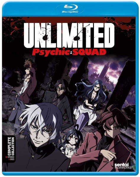 【送料込】THE UNLIMITED 兵部京介 全12話 (北米版 ブルーレイ) Unlimited Psychic Squad blu-ray BD