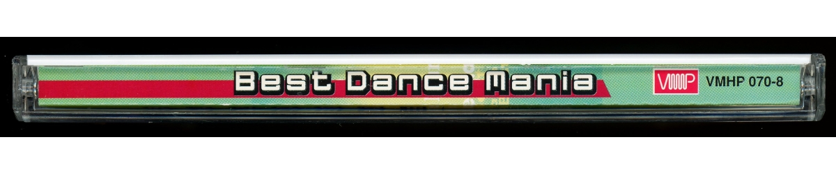 【CDコンピ/Euro Dance】Best Dance Mania ＜VMP (HK) Ltd. - VMHP 070-8＞ DJ Miko / DJ Space'C / Trance Angel / Papaya / Glamour Boyz_側面の片方に色あせがあります。