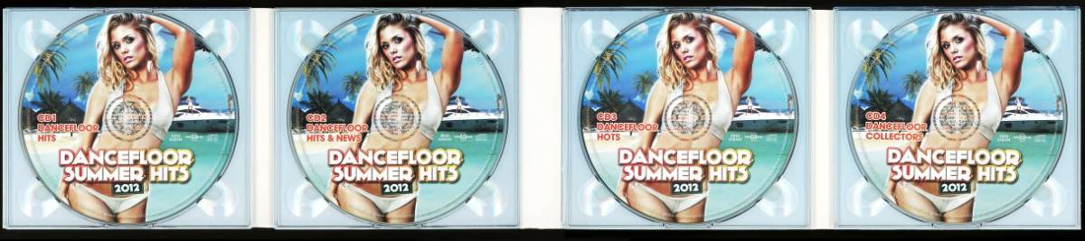 【CDコンピ/Euro House/Euro Pop/レゲトン】Dancefloor Summer Hits 2012 ＜4枚組 80曲収録＞ 良い曲！[試聴]　送料無料_画像4