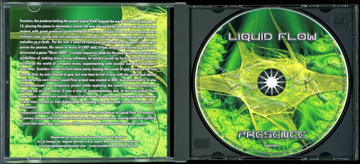 【CD/Goa Trance】 Liquid Flow - Presence [試聴]の画像3