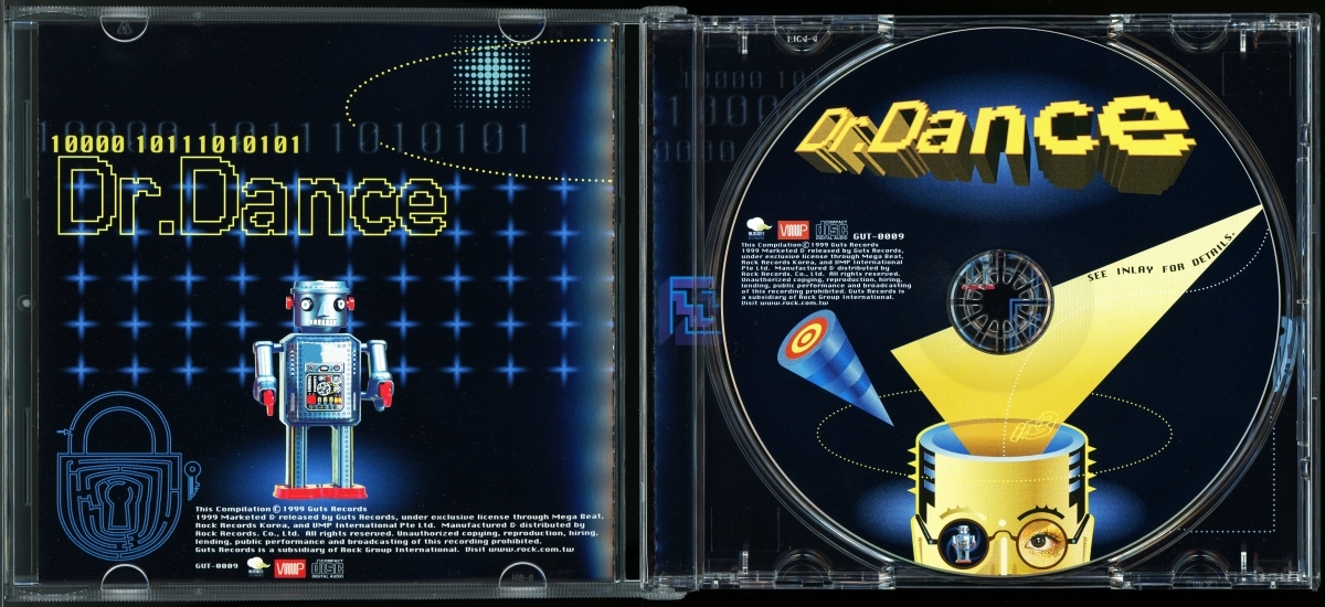【CDコンピ/Euro House/Dance Pop】Dr. Dance ＜Guts Records, VMP - GUT-0009＞_画像6