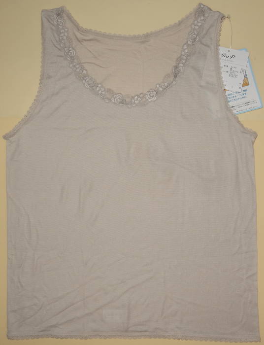  Wacoal *glapi-Gra-p* camisole * running type *LL size * cotton .f rice * contact cold sensation fiber adoption *BR* made in Japan 