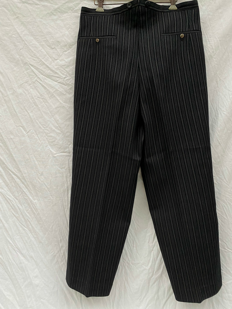 【ィンテージ】 ヤフオク! - 昭和初期 戦前 ストライプ 縞 スラックス パンツ... スラックス