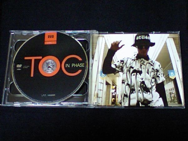 初回CD+DVD[TOC/IN PHASE]HILCRHYMEヒルクライムTwiGy雷家族T.O.P.THUGMINATI ISH-ONE USU aka SQUEZ DJ MITSU THE BEATS NITE FULL MAKERS_画像3