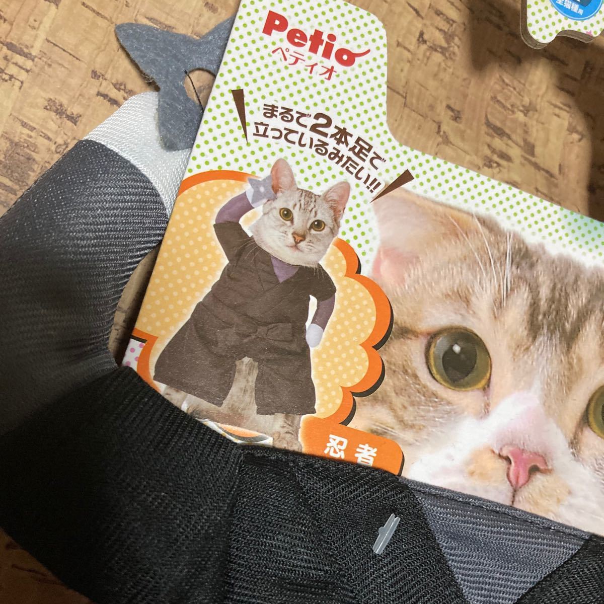 ペティオ (Petio) 変身着ぐるみウェア 忍者 猫用