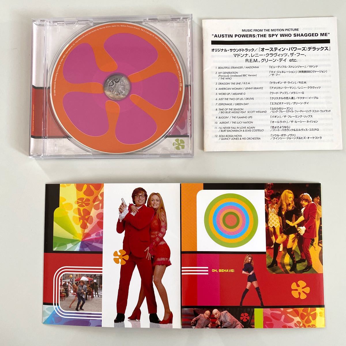 洋楽CD サントラ 「オースティンパワーズ：デラックス」マドンナ グリーンデイ R.E.M