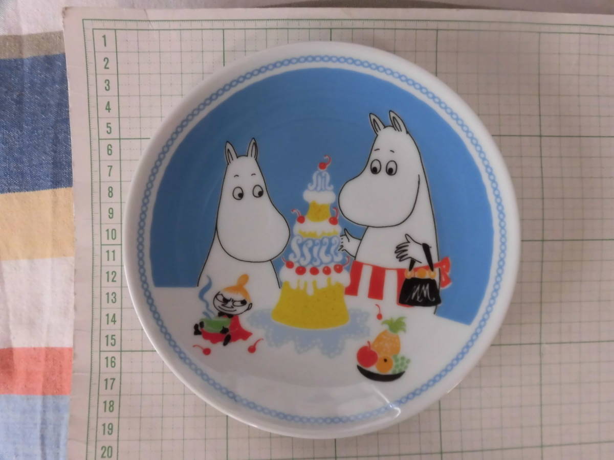 ●即決！送料無料！●3点まとめて●ムーミンプレート●マクドナルド●MOOMIN/平皿/飾り皿/ケーキプレート/ミィ/スナフキン