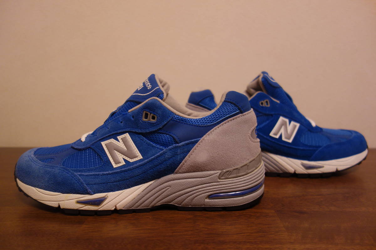 新品未使用 New Balance M991 BLW 26cm UK ENGLAND 青 576 990 992 993 995 996 997 998 1300 1400 1500 USA GNB AFL GMC BHR NNN SE GWR_画像5