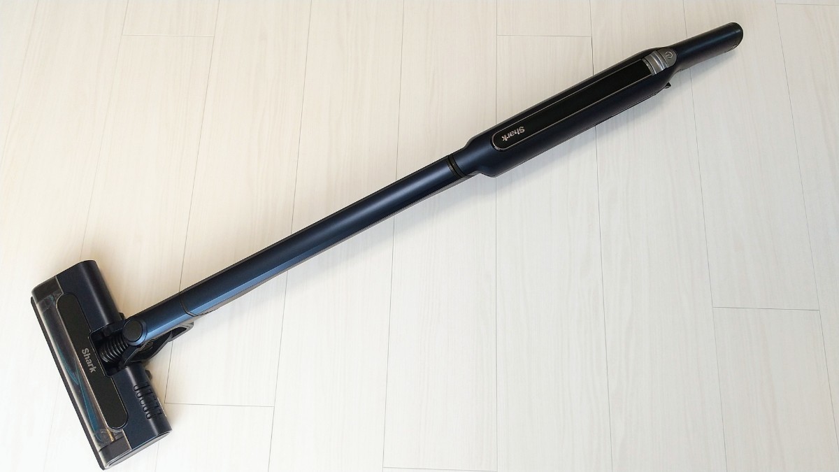 極美品 SHARK EVOPOWER SYSTEM CS401JRB ロイヤルブルー シャーク コードレススティッククリーナー
