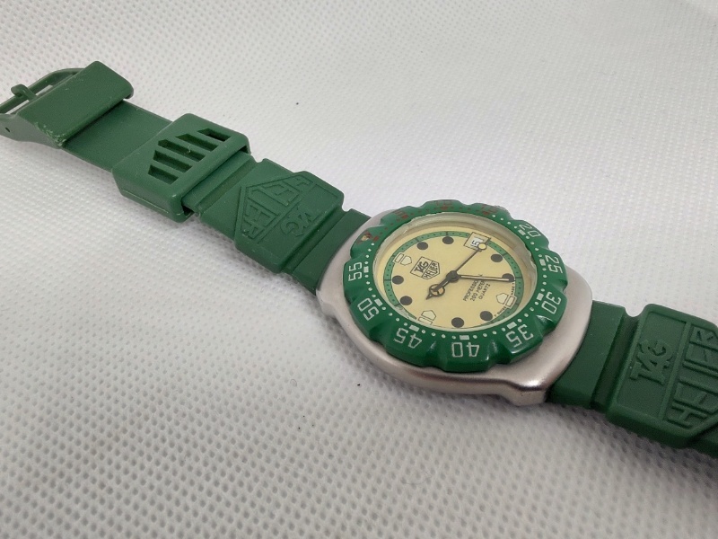 美品 タグホイヤー フォーミュラ1 グリーン 372.513 実働 www.lram-fgr.ma