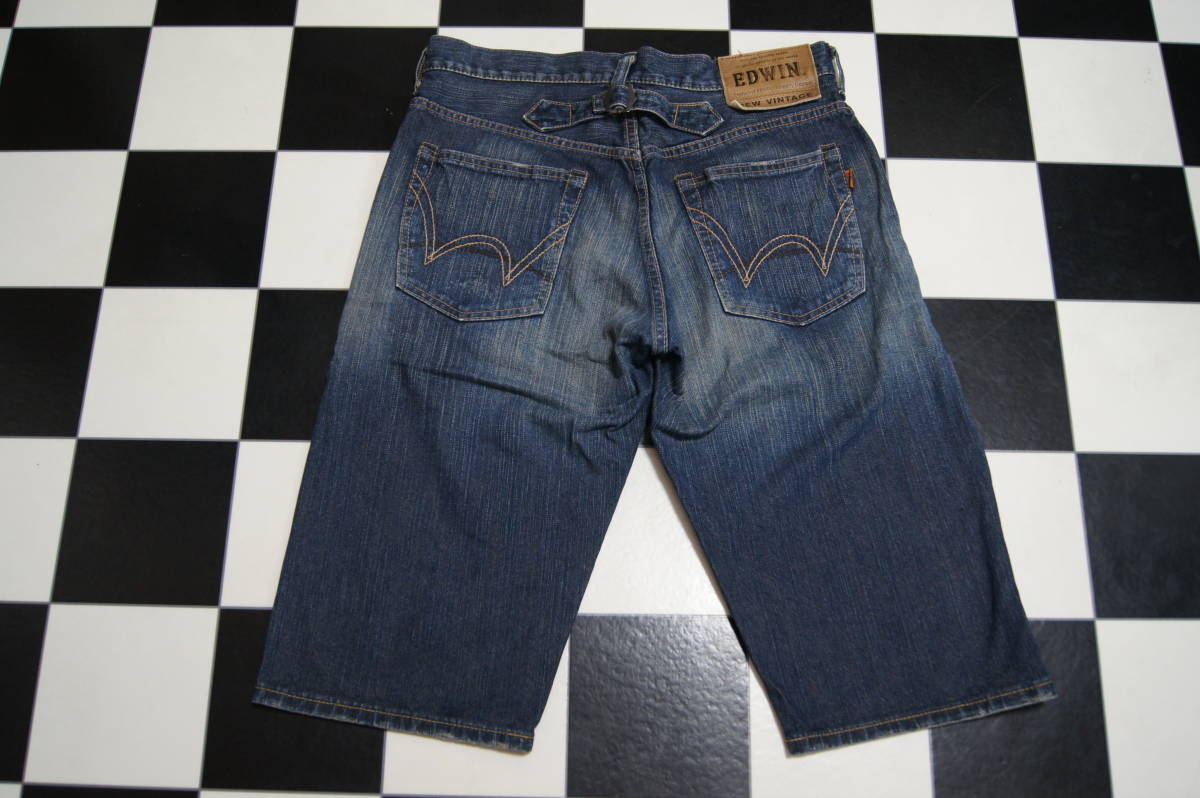  Edwin EDWIN NEW VINTAGE 50532 половина Denim W32 (#169)