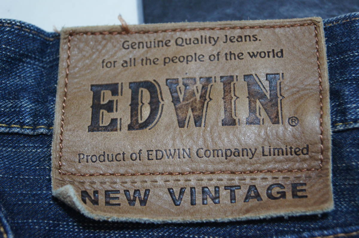  Edwin EDWIN NEW VINTAGE 50532 половина Denim W32 (#169)