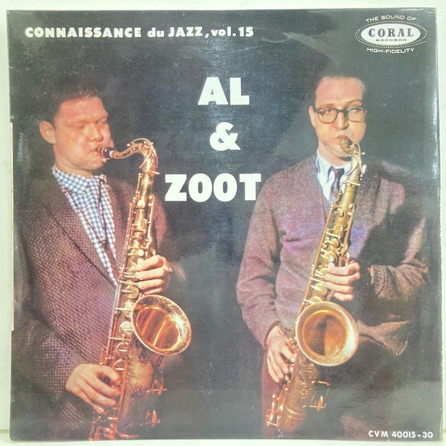 ■即決 Al Cohn Zoot Sims / Al & Zoot 当時のフランス盤 FLAT MONO 30148_画像1